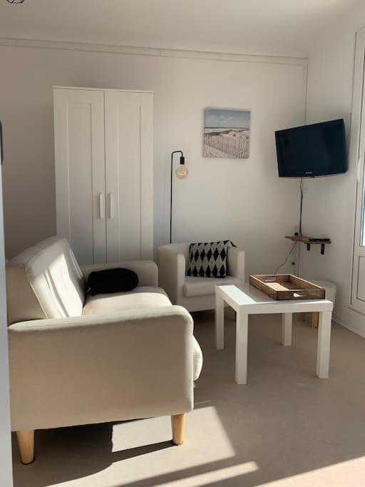 Studio Face Mer Acces Direct A La Plage La Bernerie-en-Retz Exteriör bild